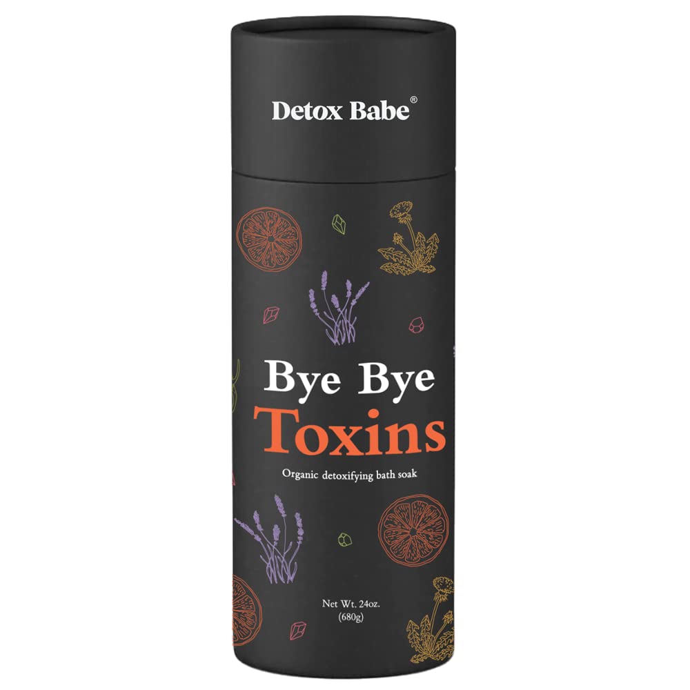 Organic Detox Bath Salt Soak with Epsom Salt & Pink Himalayan Salt - 24 oz | Matcha Green Tea & Dandelion Root Infused | Relaxing Herbal Essential Oils | Perfect Spa Gift for Stress Relief & Muscle Recovery | Ideal for Self-Care Evenings & Post-Workout Soaks