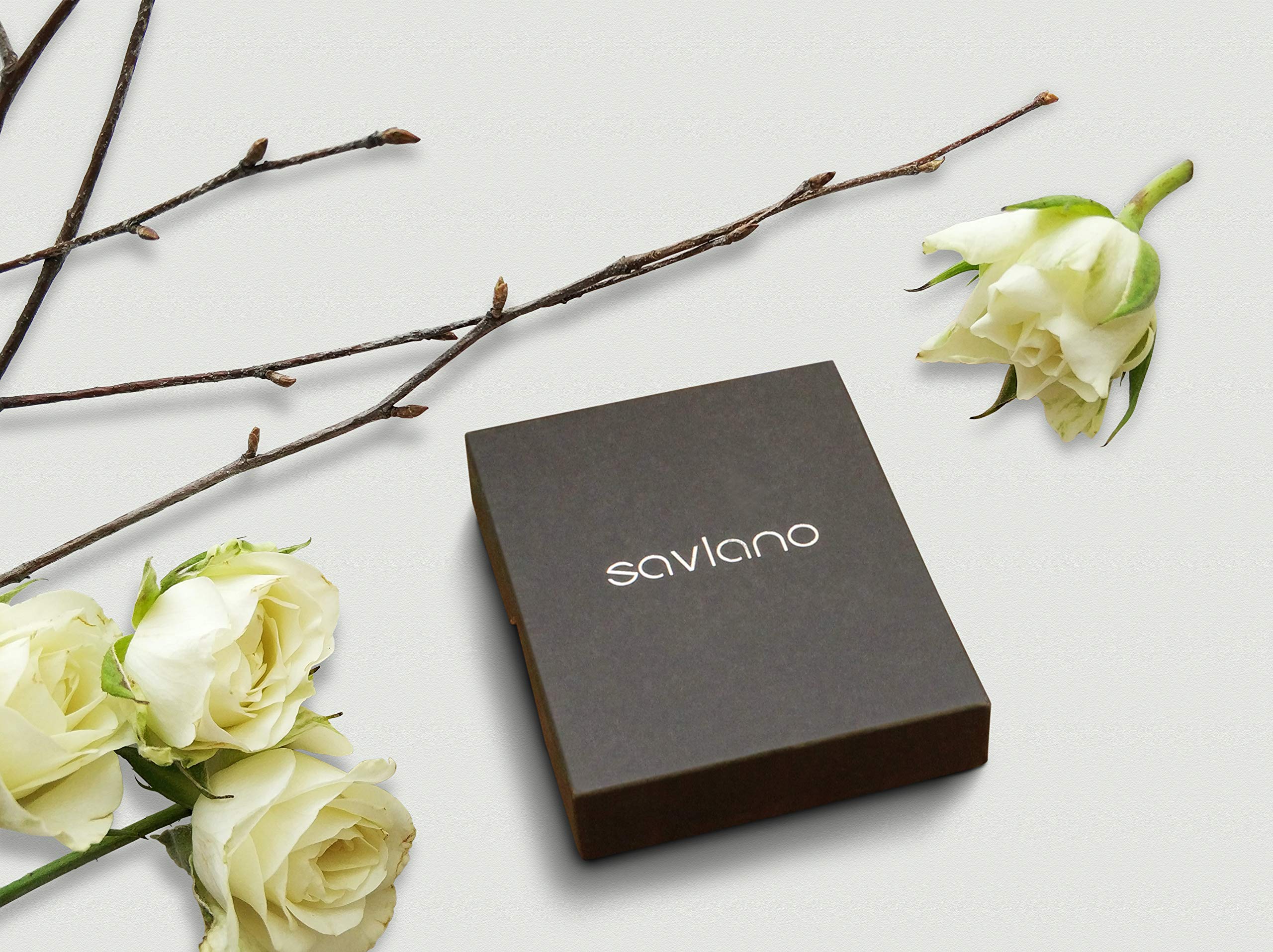 Savlano 925 Sterling Silver 1.5MM Box Chain Necklace for Women & Men - Italian Made Jewelry with Gift Box - Perfect for Everyday Wear, Gifts & Special Occasions