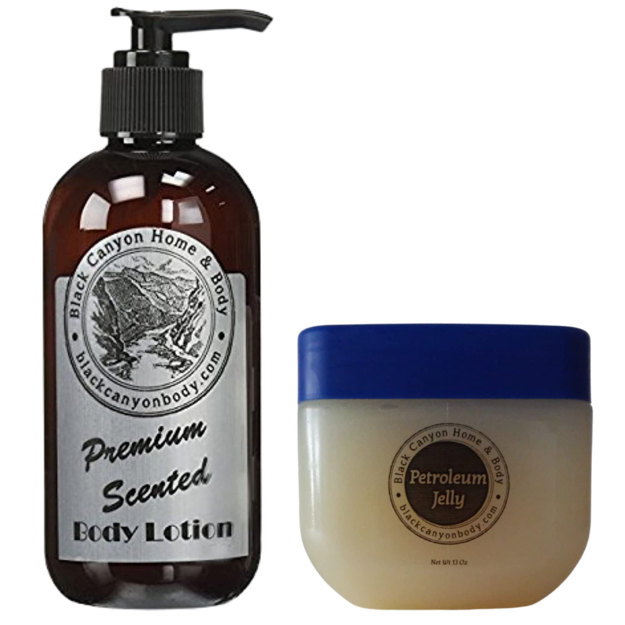 Black Canyon Christmas Cookies Scented Body Lotion & Petroleum Jelly Set | Holiday Gift for Women | Moisturizing Hand & Body Care for Dry Skin | Perfect for Winter Skincare & Christmas Gifting
