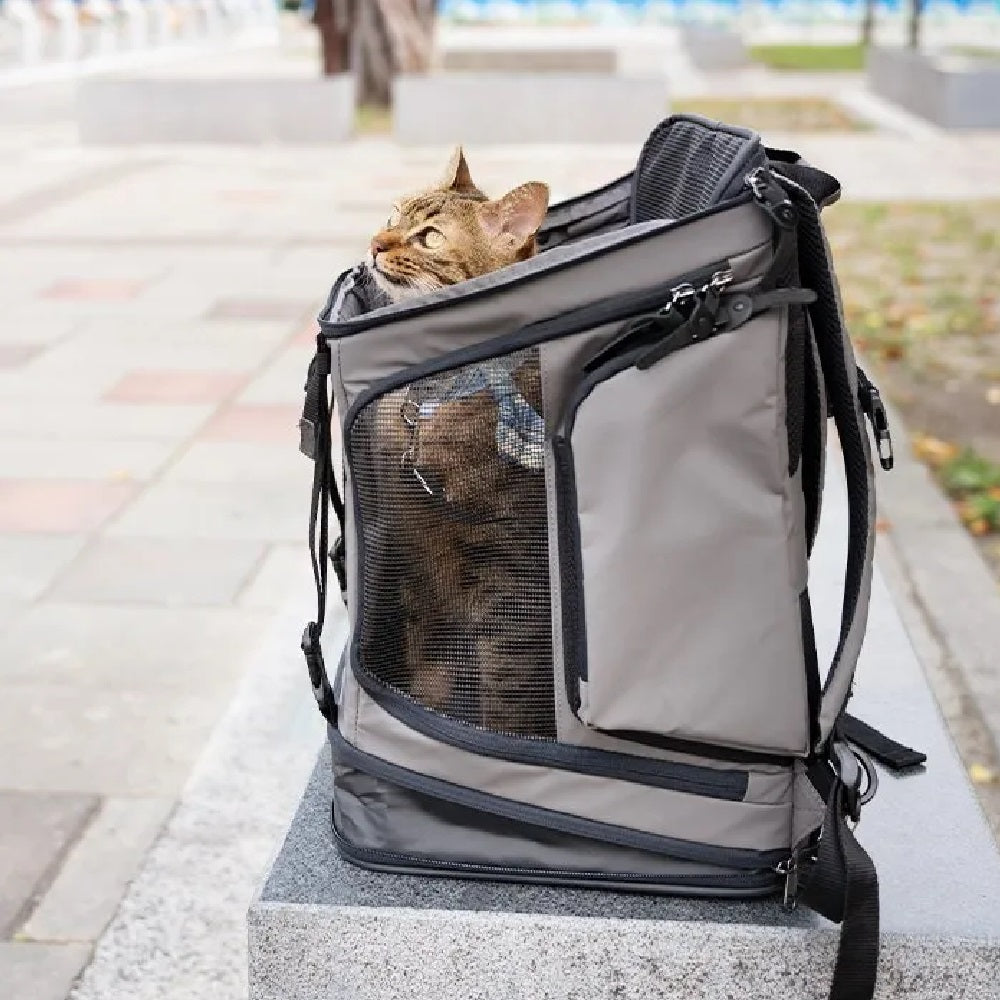 Premium Pet Carrier Backpack for Small Dogs & Cats - Airline Approved, Lightweight & Breathable - Perfect for Travel, Hiking & Vet Visits