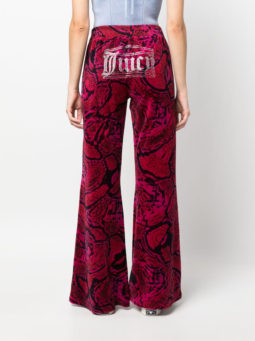Aries Women's High-Waisted Capsule Trousers in Soft Pink - Comfortable Stretch Pants for Office, Travel & Casual Wear
