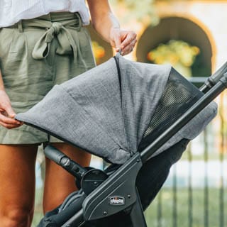 Chicco Corso Primo ClearTex Travel System - Lightweight Stroller & Infant Car Seat Combo for Newborns to Toddlers | Perfect for Air Travel, Shopping & Daily Outings