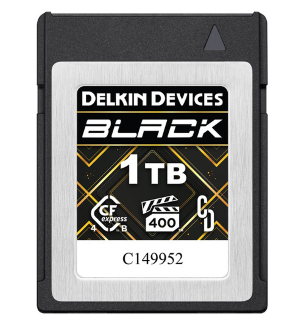 Delkin Devices 1TB CFexpress Type B 4.0 Memory Card - High-Speed Performance for Professional Photography & 4K Video Recording