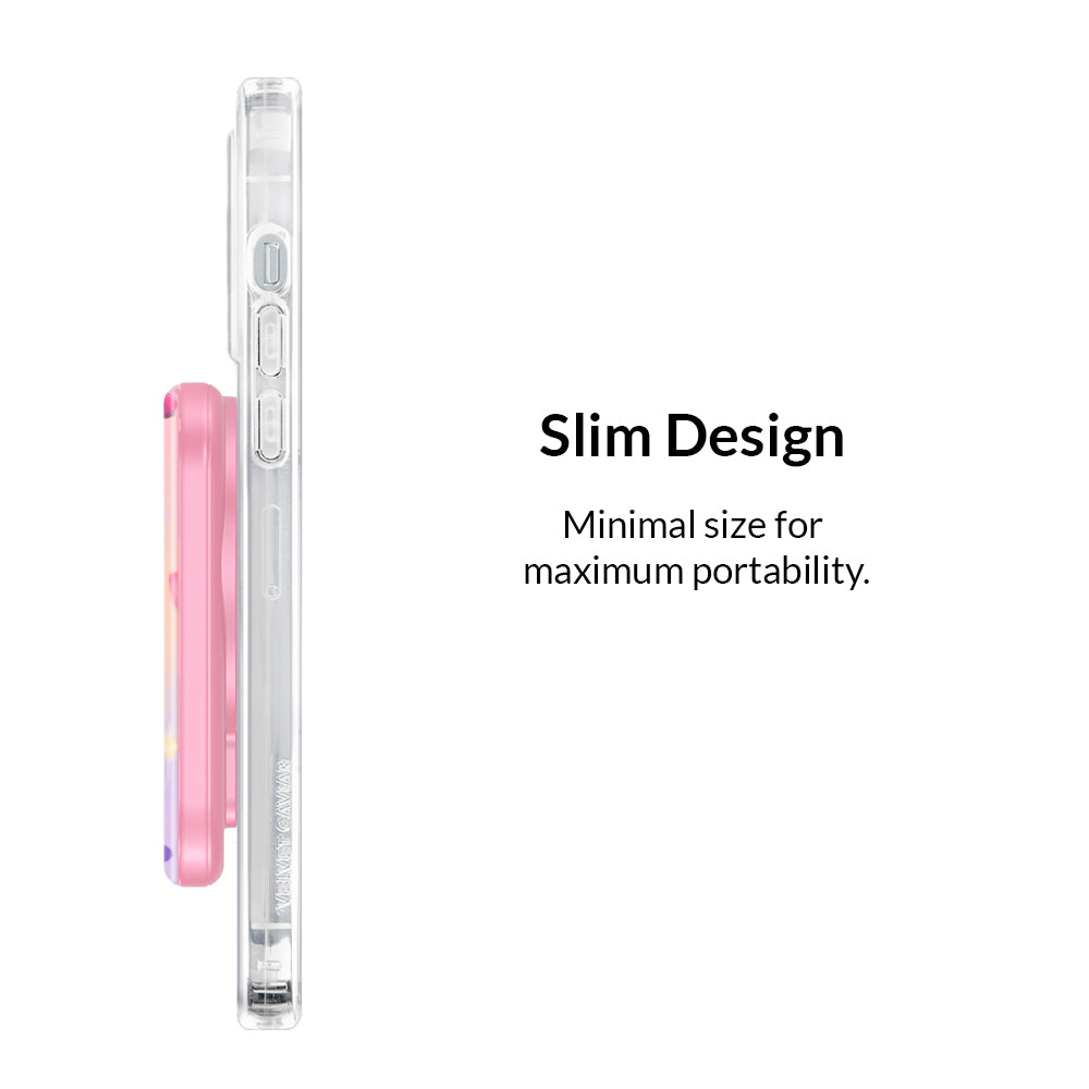 Aura Butterfly MagSafe Wireless Charger - 5000mAh Portable Power Bank for iPhone 12/13/14/15 - Fast Charging Battery Pack for Travel, Work, and Outdoor Adventures