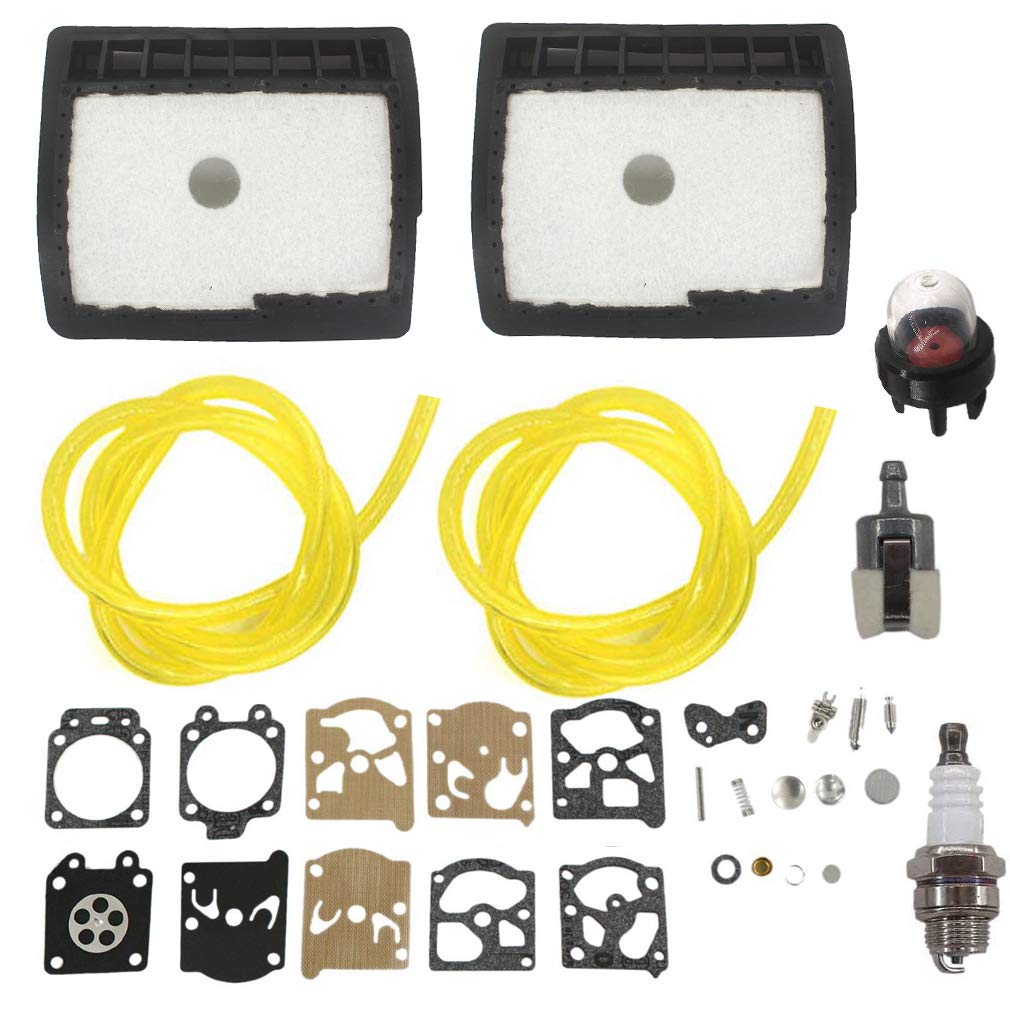 AISEN Air Filter & Carburetor Repair Kit for Echo CS300 CS301 CS305 CS306 CS340 CS341 CS345 CS346 Chainsaw - Tune Up Kit 90076 90149 90149Y - Perfect for Chainsaw Maintenance & Performance Enhancement