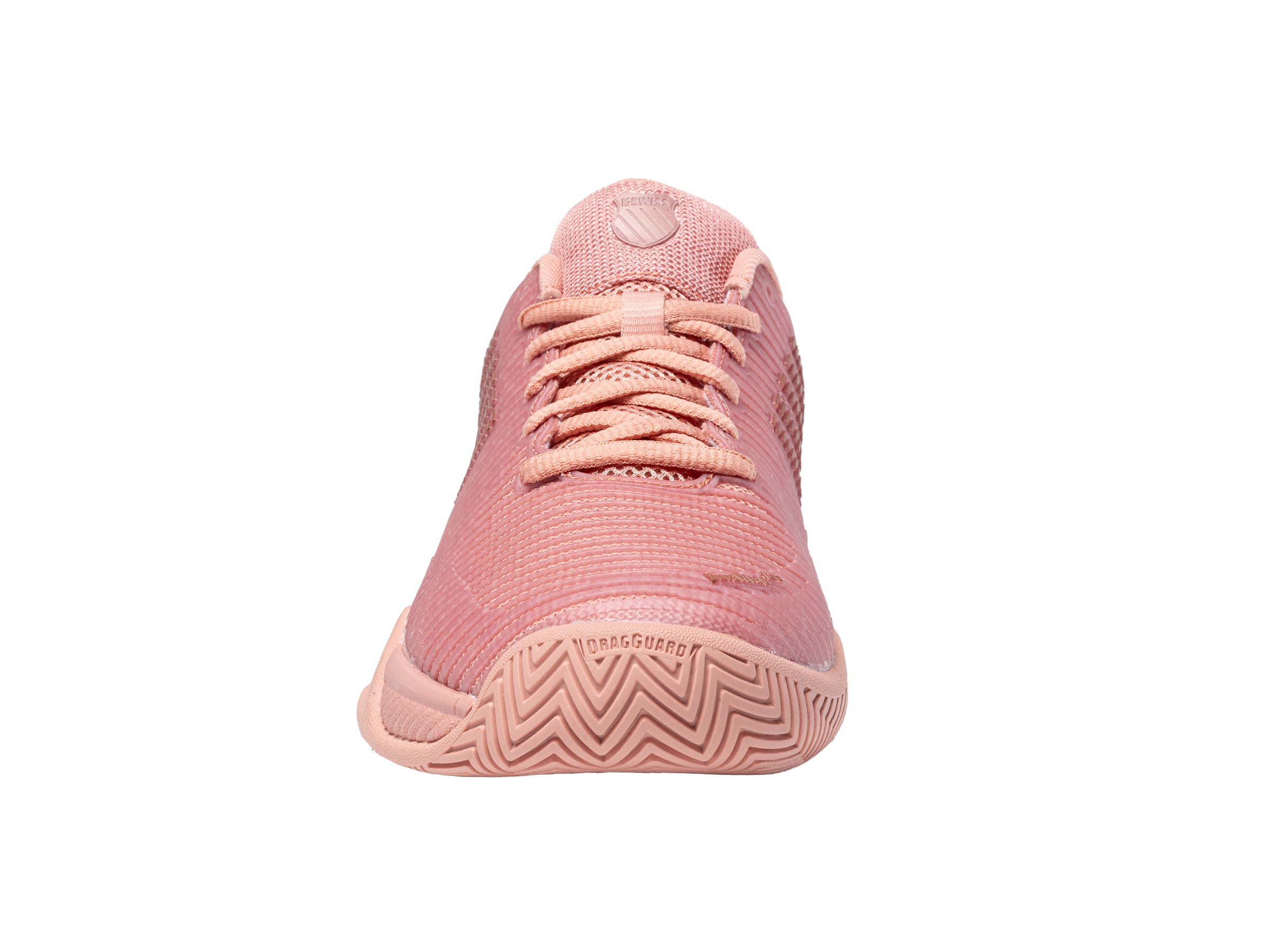 Hypercourt Express 2 Lucky in Love Tennis Shoes - Mellow Rose/Rose Gold Women's Athletic Sneakers for Court Sports & Casual Wear