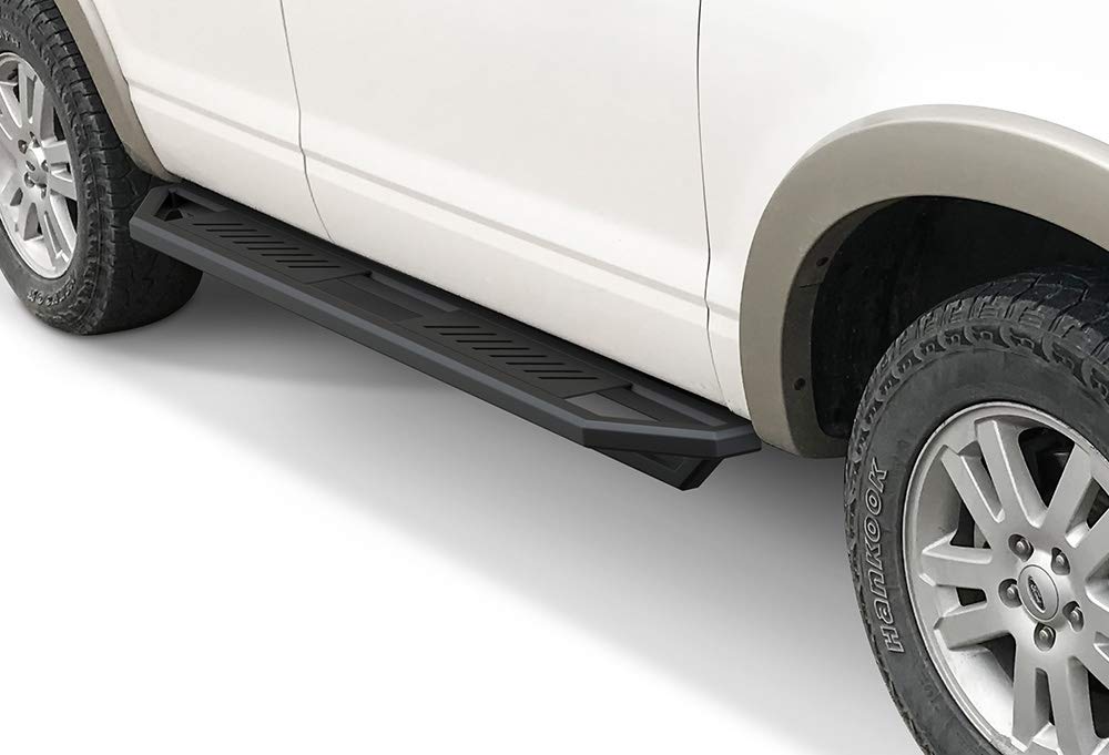 6.5in Stainless Steel Side Armor Running Boards Nerf Bars - Compatible with 2006-2010 Ford Explorer & Mercury Mountaineer | Durable Side Steps for Off-Road Protection & Easy Entry/Exit