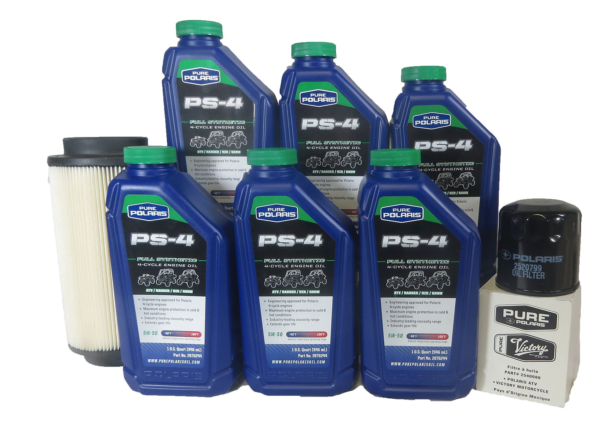 2000-2002 Polaris Xpedition 425 Oil Change Kit & Air Filter Replacement - Compatible with ATV/UTV Maintenance, Off-Road Vehicle Care
