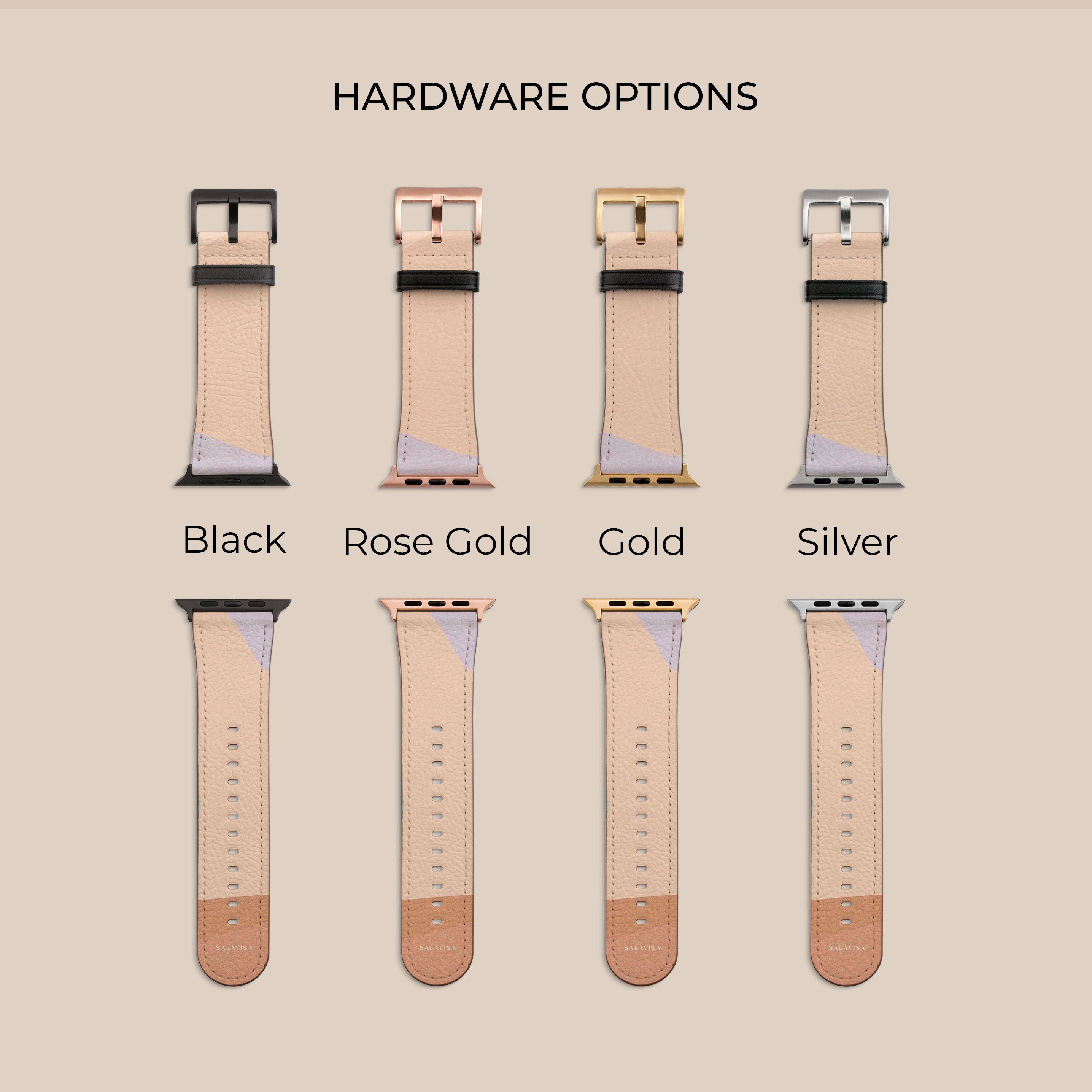 Premium Neutral Layers Apple Watch Band - Soft Silicone Replacement Strap for Apple Watch Series 1-9 & SE - Perfect for Workouts, Running & Everyday Wear