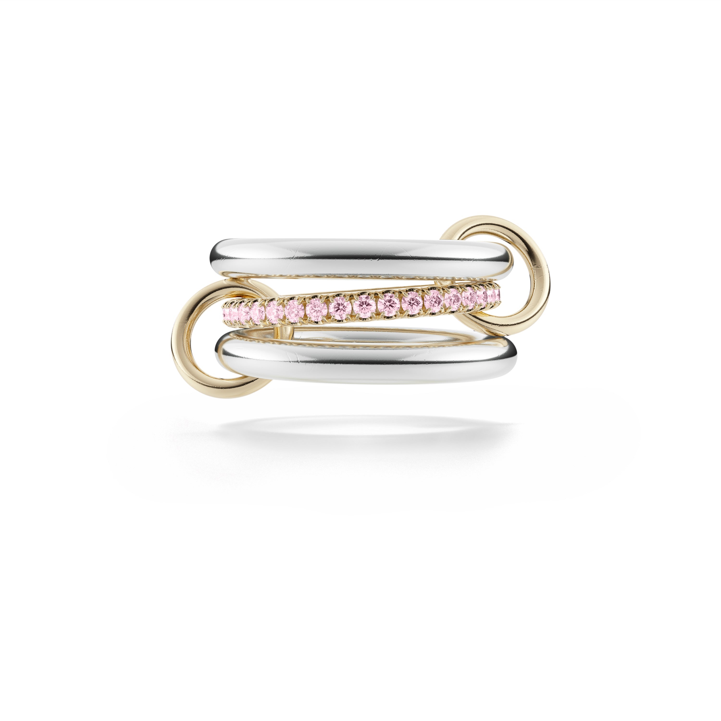Spinelli Kilcollin Libra SF Pastel Petite Ring - Dainty Zodiac Jewelry for Women, Delicate Stackable Ring for Everyday Wear, Perfect Gift for Libra Birthdays & Anniversaries