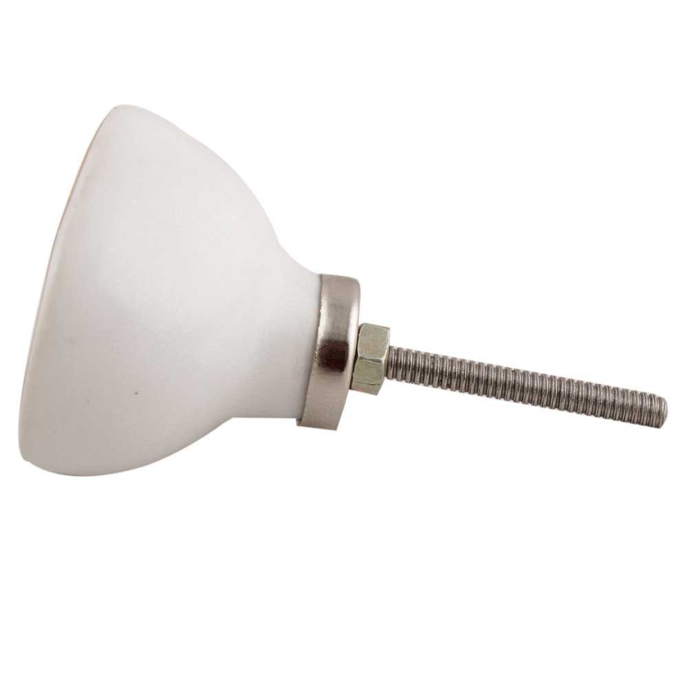 16 Pack White Ocean Crater Ceramic Drawer Knobs - Premium Kitchen Cabinet Hardware & Dresser Pulls for Home Upgrade - Perfect for Modern Cabinets, Wardrobes, and Furniture Makeovers