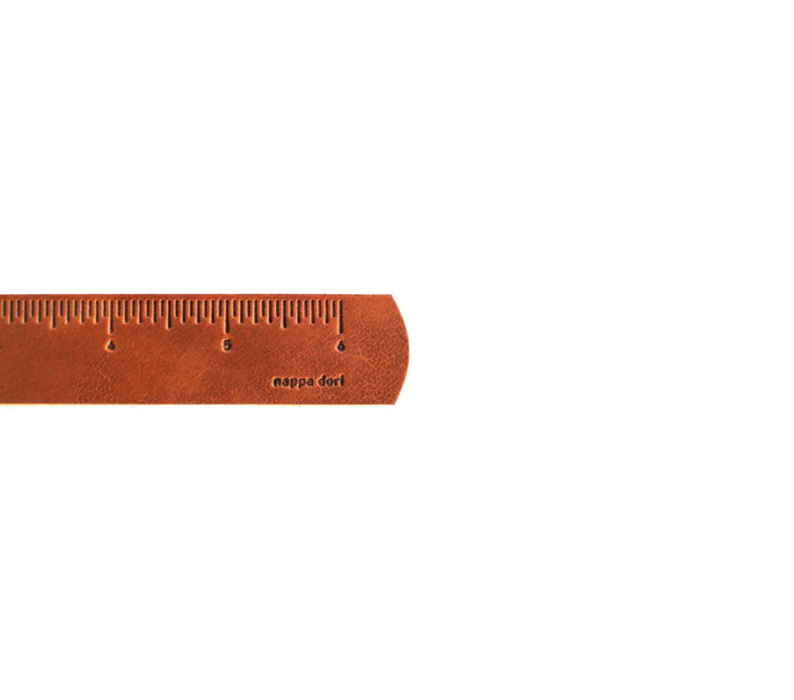 Premium Leather Ruler - 12 Inch/30cm Durable Measuring Tool for Sewing, Crafting & Office Use - Perfect for Tailors, Designers & DIY Projects