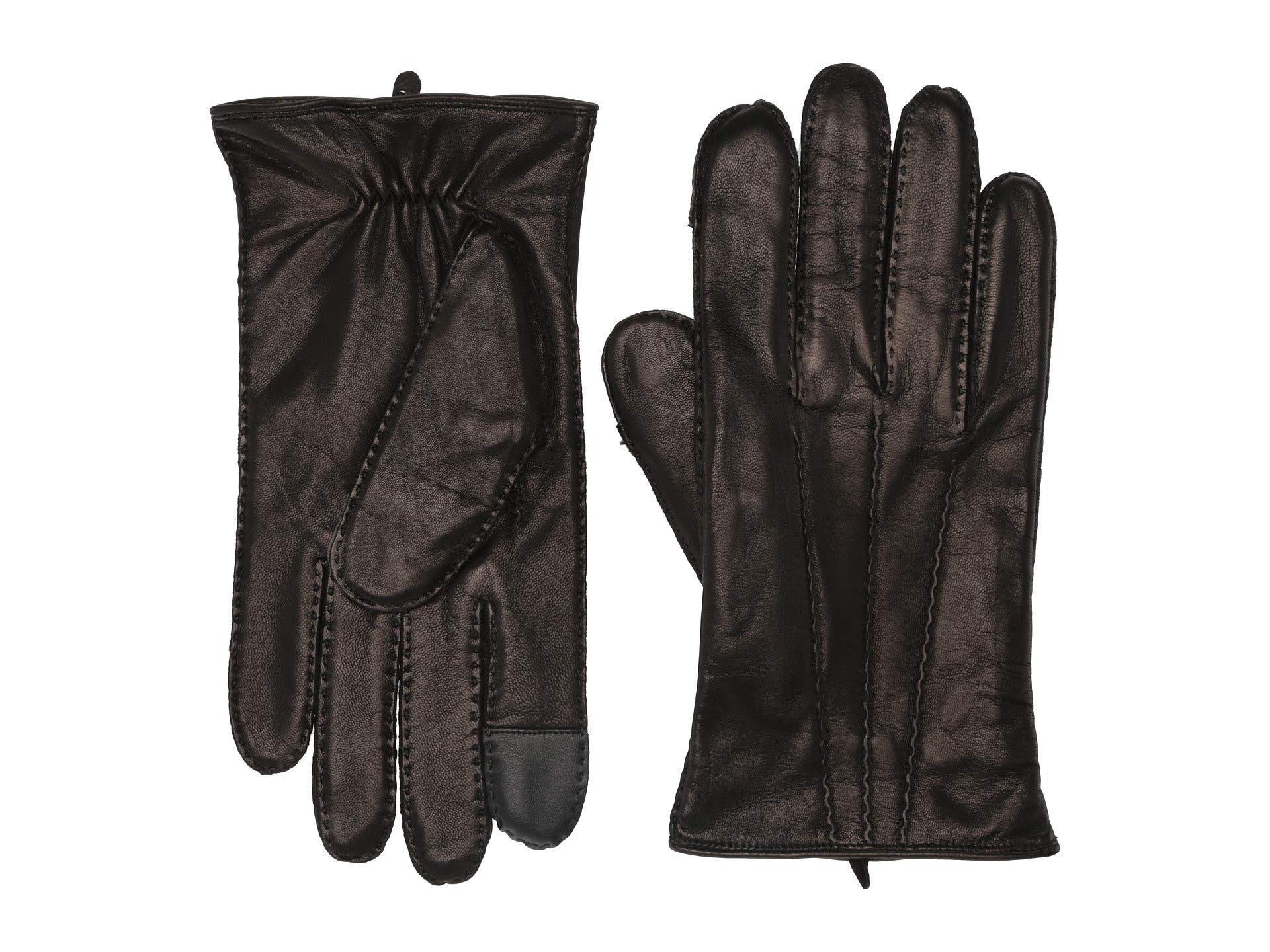 Frye Men's Genuine Leather Gloves - Winter Driving, Motorcycle & Outdoor Activities - Premium Soft & Durable Gloves for Cold Weather Protection