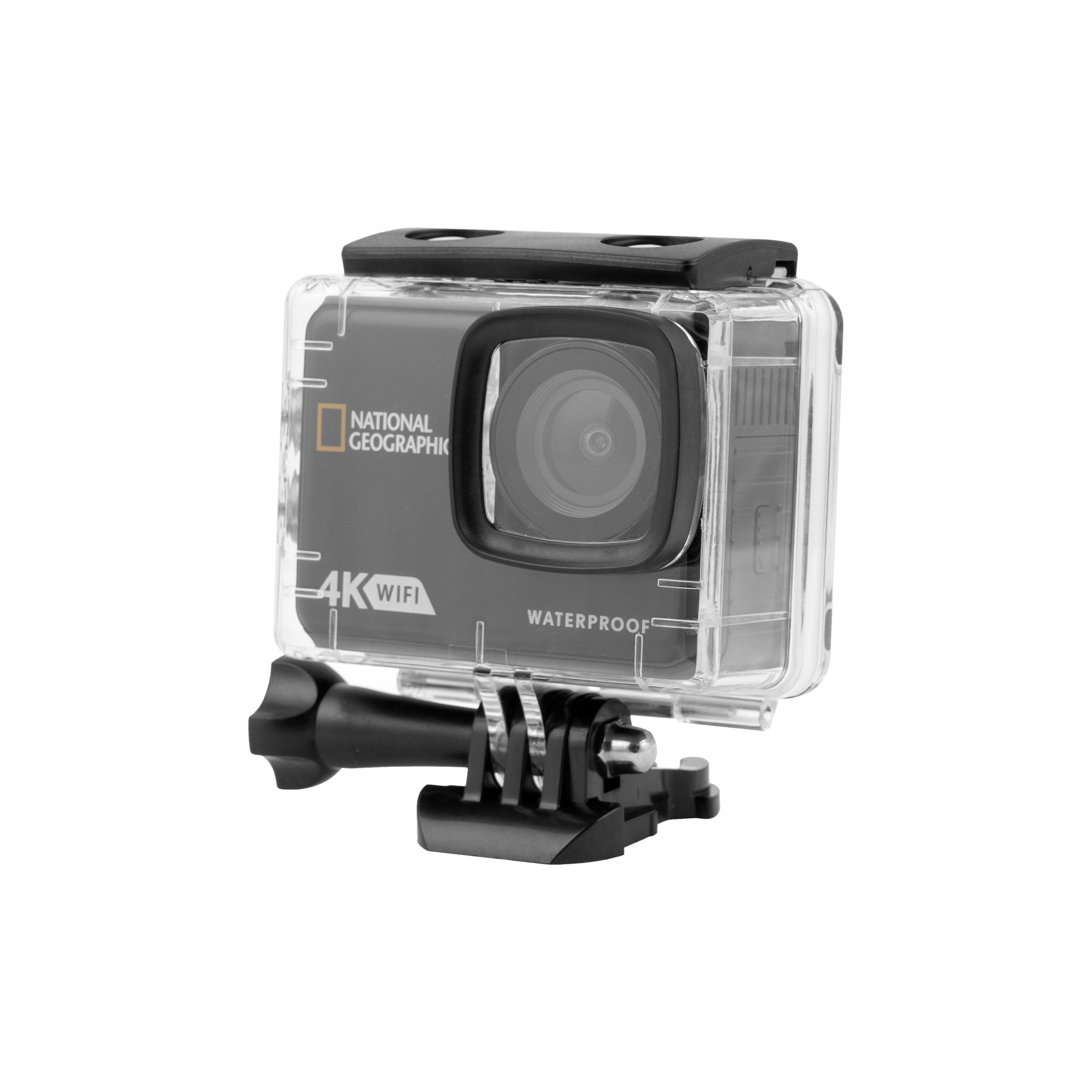 National Geographic 4K Ultra HD Waterproof Action Camera with WiFi - Perfect for Outdoor Adventures, Surfing, Hiking & Vlogging
