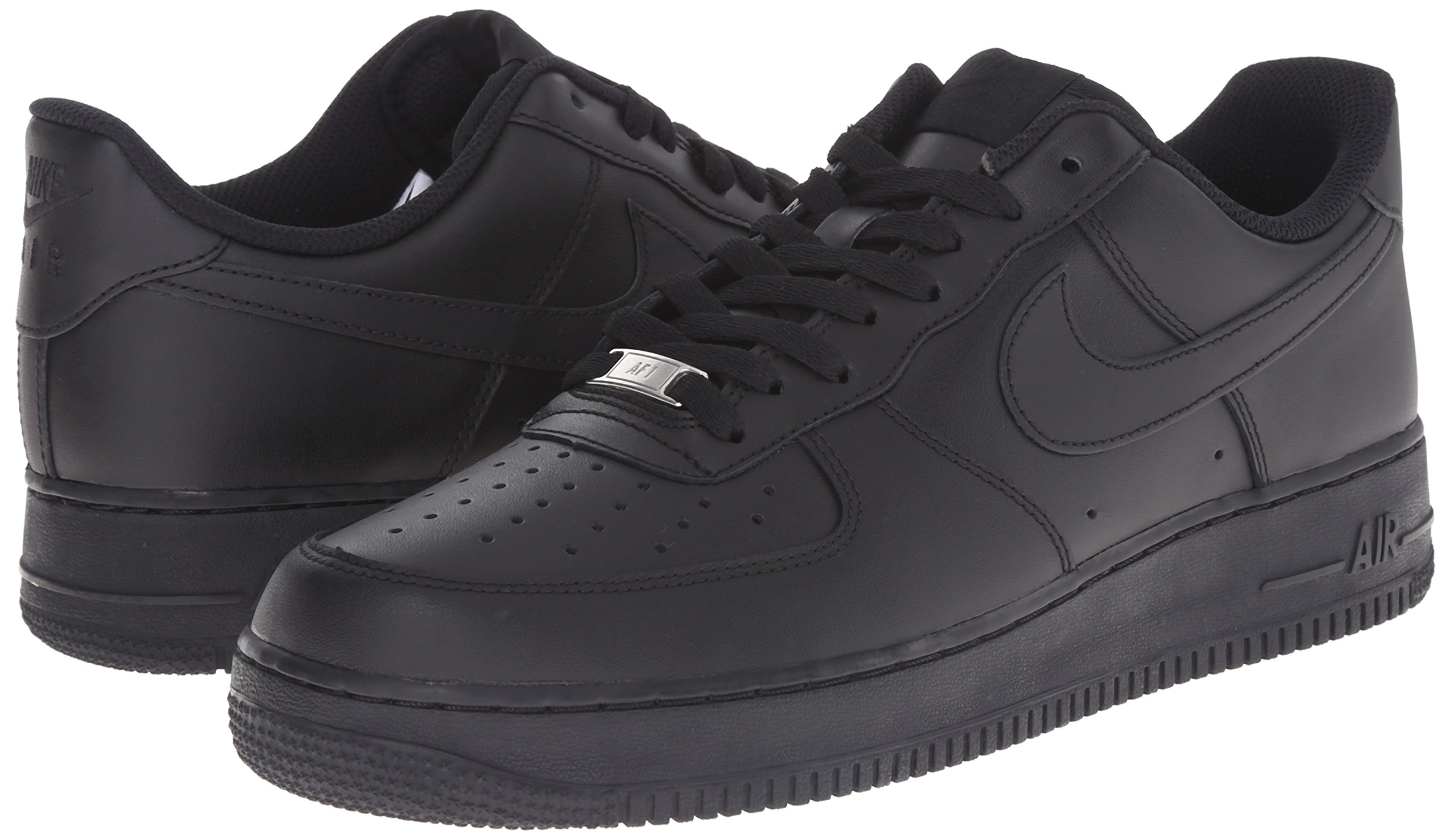 Nike Men's Air Force 1 White Sneakers - Classic Low-Top Basketball Shoes for Casual Wear & Street Style | Durable Comfort for Everyday Use