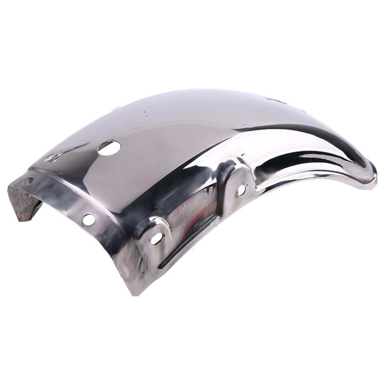 Stainless Steel Motorcycle Mudguard for Suzuki GN125/GN250 - Front/Rear Wheel Splash Guard for Off-Road Riding