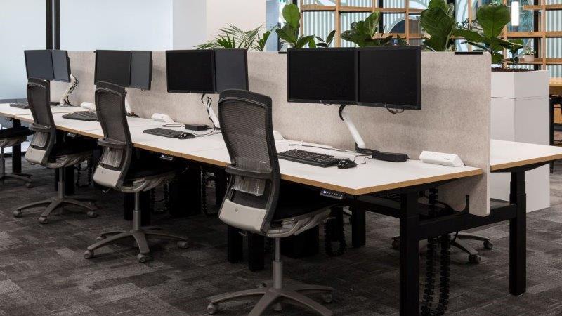 Above Desk Power Rails - Adjustable Under Desk Cable Management System for Home & Office Workspace Organization