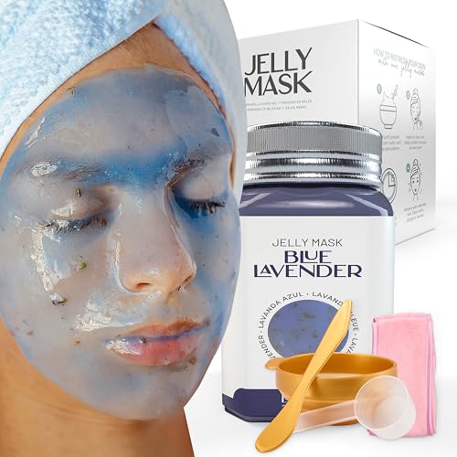 Blue Lavender Jar