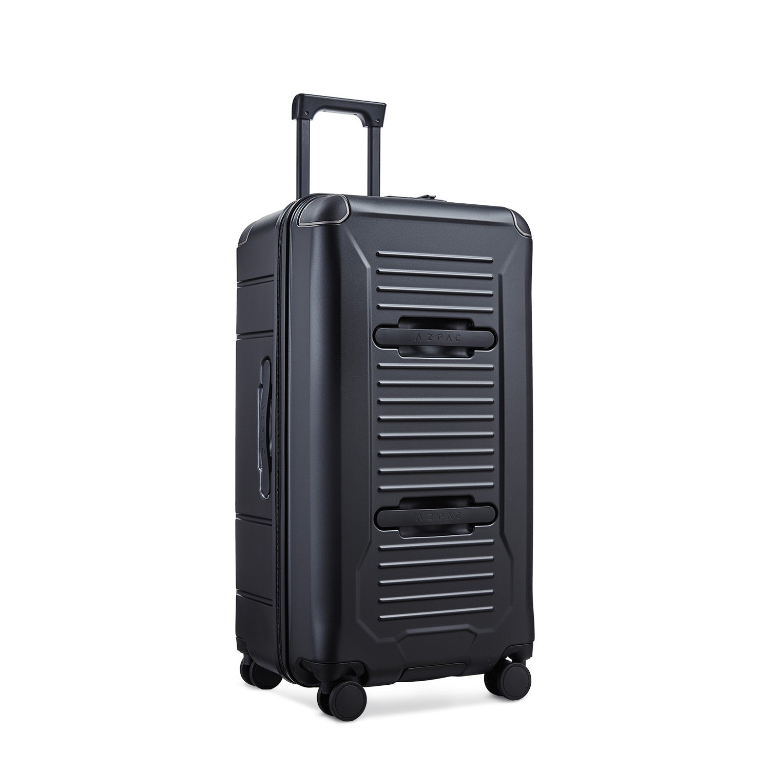 AZPAC Braking 2.0 Luggage with Brake System - Lightweight Travel Suitcase with Smooth Wheels & Adjustable Handle for Business Trips & Vacations