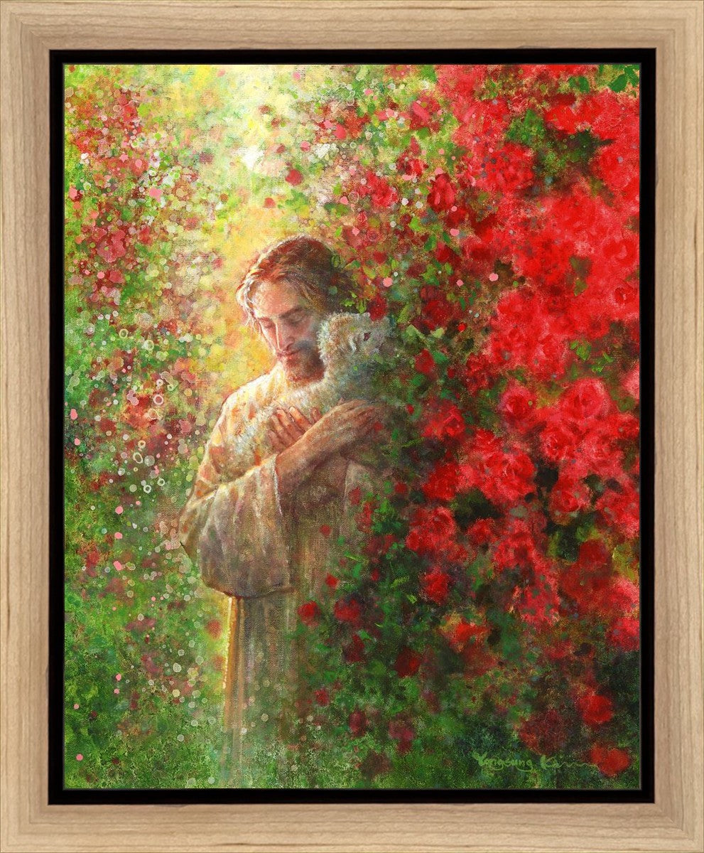Love Everlasting Gallery Wrap Canvas - Romantic Home Decor for Bedroom, Living Room & Wedding Gifts - Perfect for Anniversaries, Valentine's Day & Couples' Home Decor