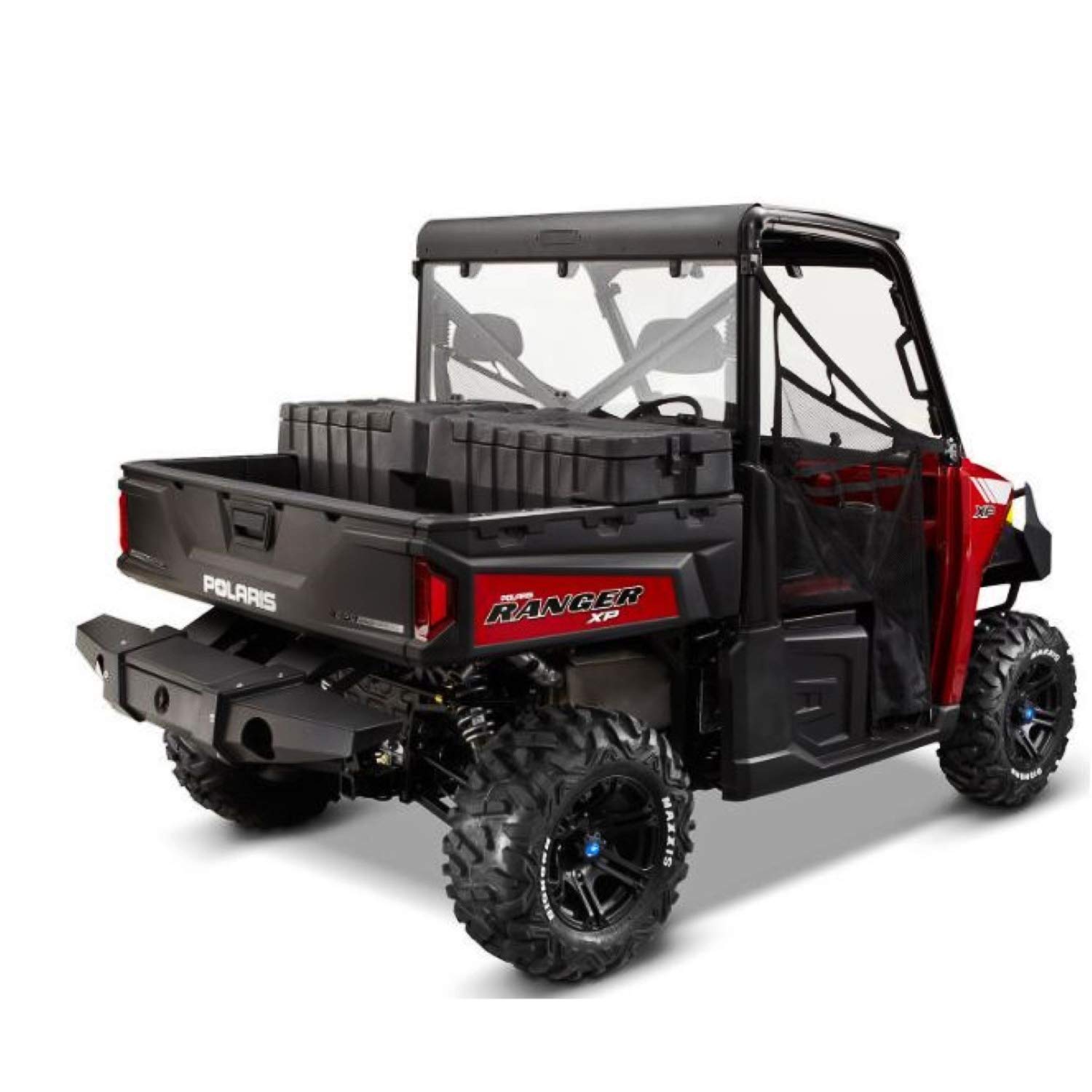 Polaris 2877033 Premium Lock & Ride Storage Box for Ranger Crew XP 400 500 570 800 - Secure Waterproof ATV/UTV Gear Storage for Outdoor Adventures & Hunting