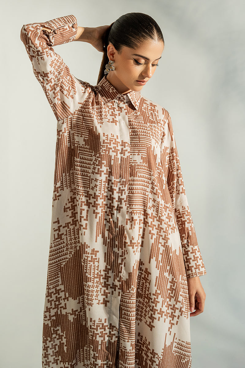 IKAT Fusion Linen 1-Piece Dress - Boho Chic Floral Print Maxi Dress for Women | Perfect for Beach Vacations, Summer Parties & Casual Outings