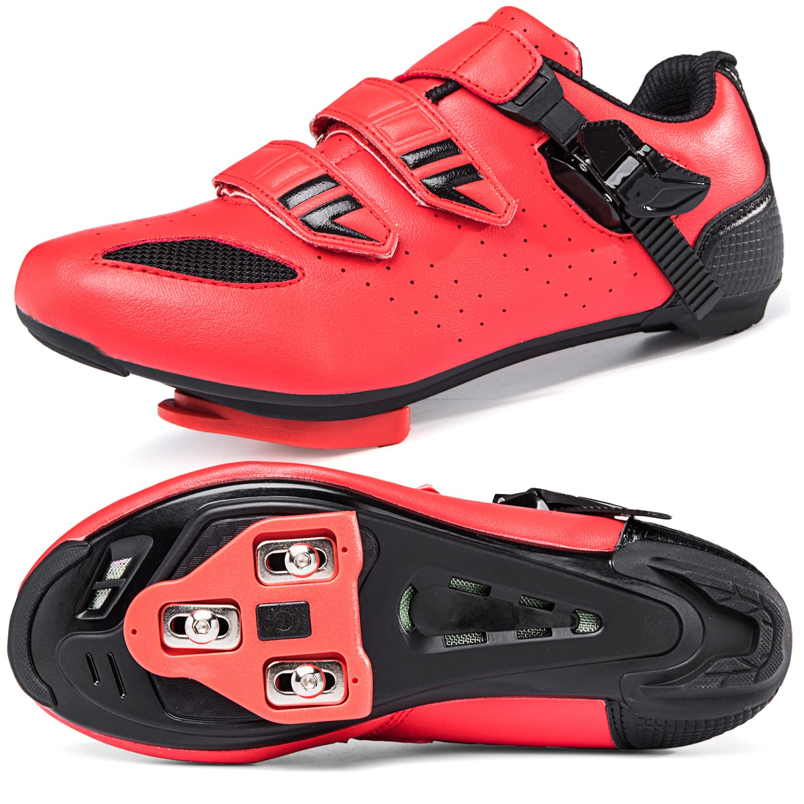 ULTIANT Men's & Women's Road Bike Cycling Shoes - SPD/SPD-SL Compatible for Peloton, Indoor & Outdoor Cycling - Lightweight & Breathable for Training, Spinning & Exercise - Perfect for Gym, Studio & Road Biking
