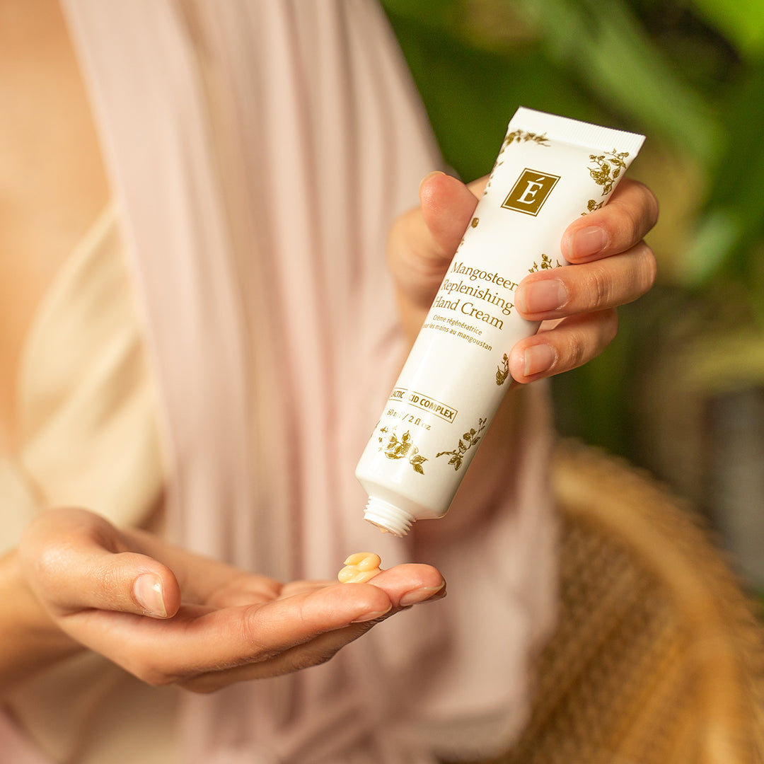 Eminence Organics Mangosteen Replenishing Hand Cream - Hydrating & Nourishing for Dry Skin - Perfect for Winter Care & Daily Moisturizing