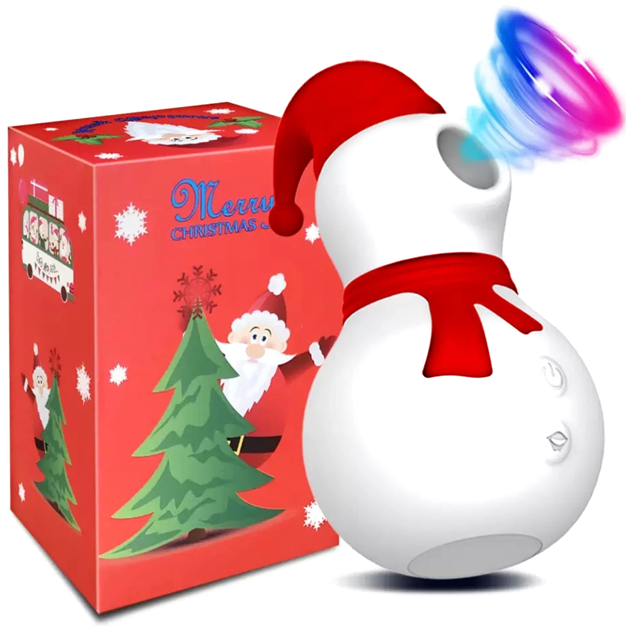HEVIDENCIA Christmas Toys - Women's Clitoral & Nipple Sucking Vibrator with 10 Vibration Modes, Perfect Holiday Sex Toy & Romantic Gift for Couples - Great for Valentine's Day, Anniversary & Intimate Moments