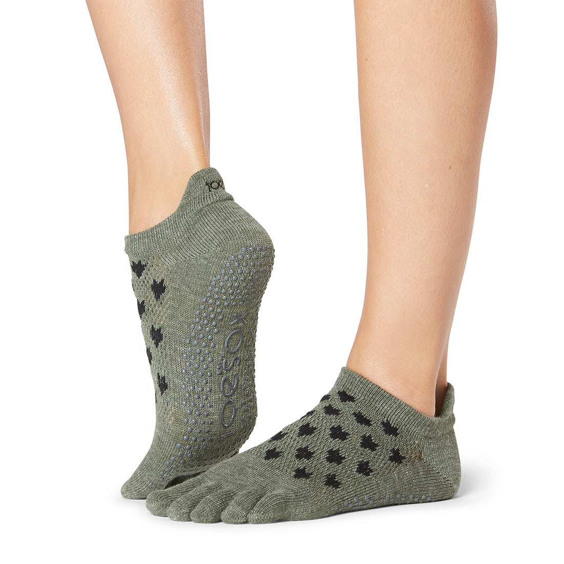 ToeSox Low Rise Grip Socks for Yoga, Pilates & Barre - Non-Slip Workout Socks with Arch Support - Fall 2020 Collection - Perfect for Dance, Fitness & Home Exercise