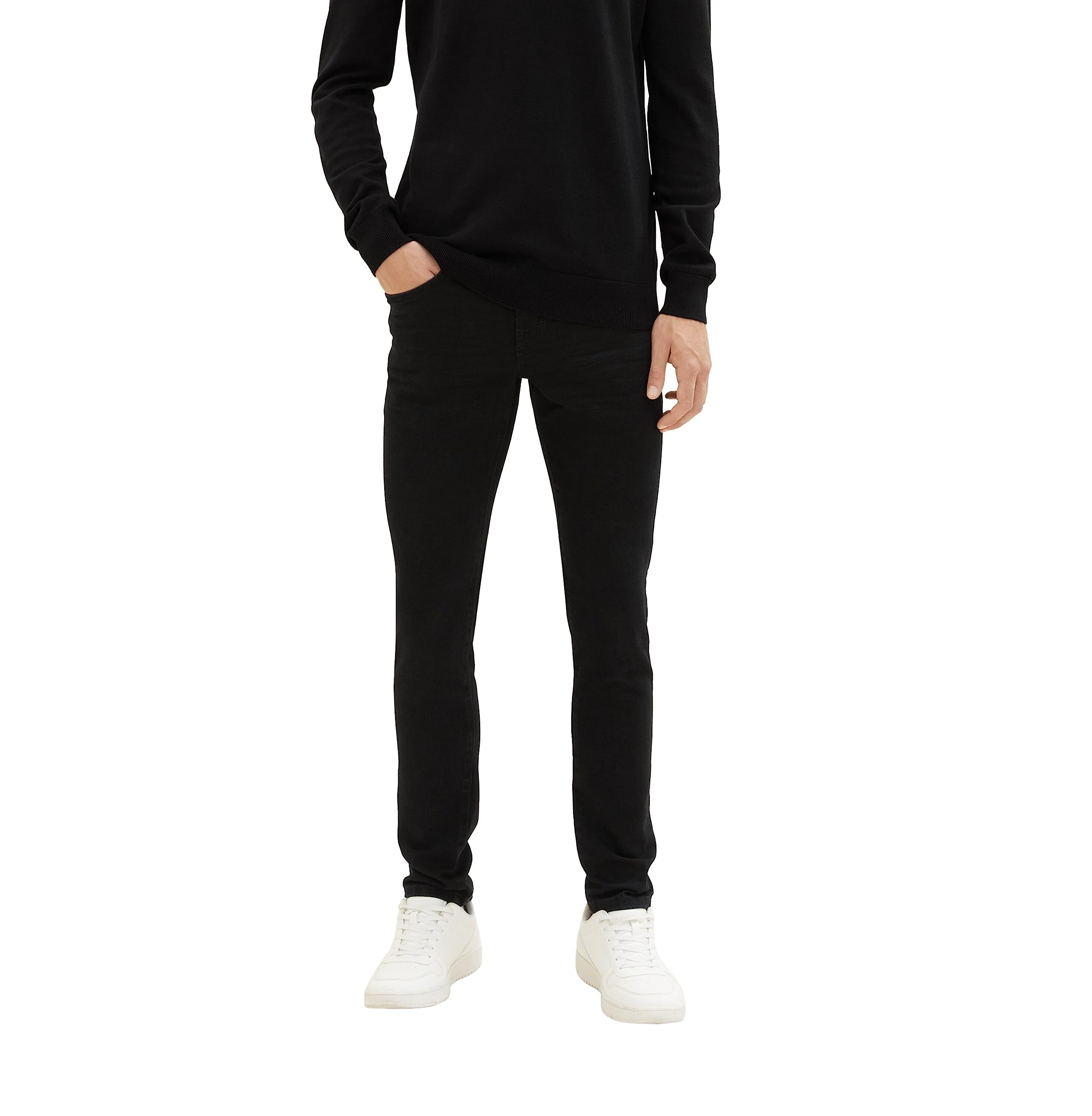 TOM TAILOR Men's Slim Fit Stretch Denim Jeans - Comfortable & Stylish for Casual Wear, Work & Everyday Outfits