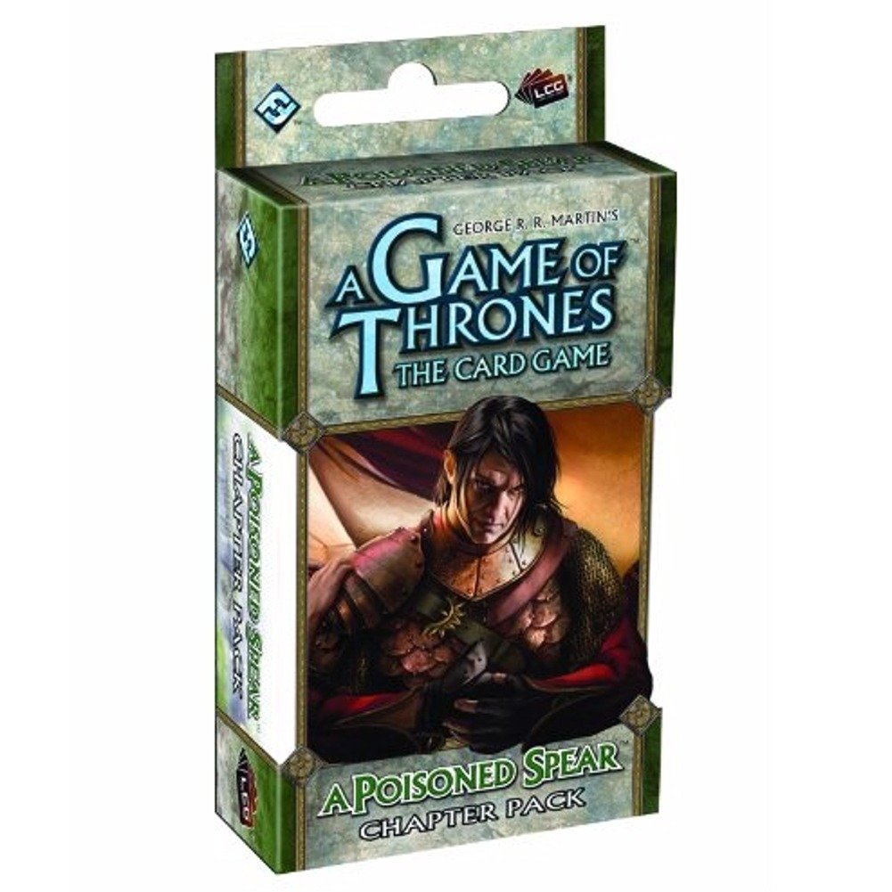 A Game of Thrones: The Card Game - A Poisoned Spear Chapter Pack | Fantasy Strategy Card Game for Adults & Teens | Perfect for Game Nights & Collectors