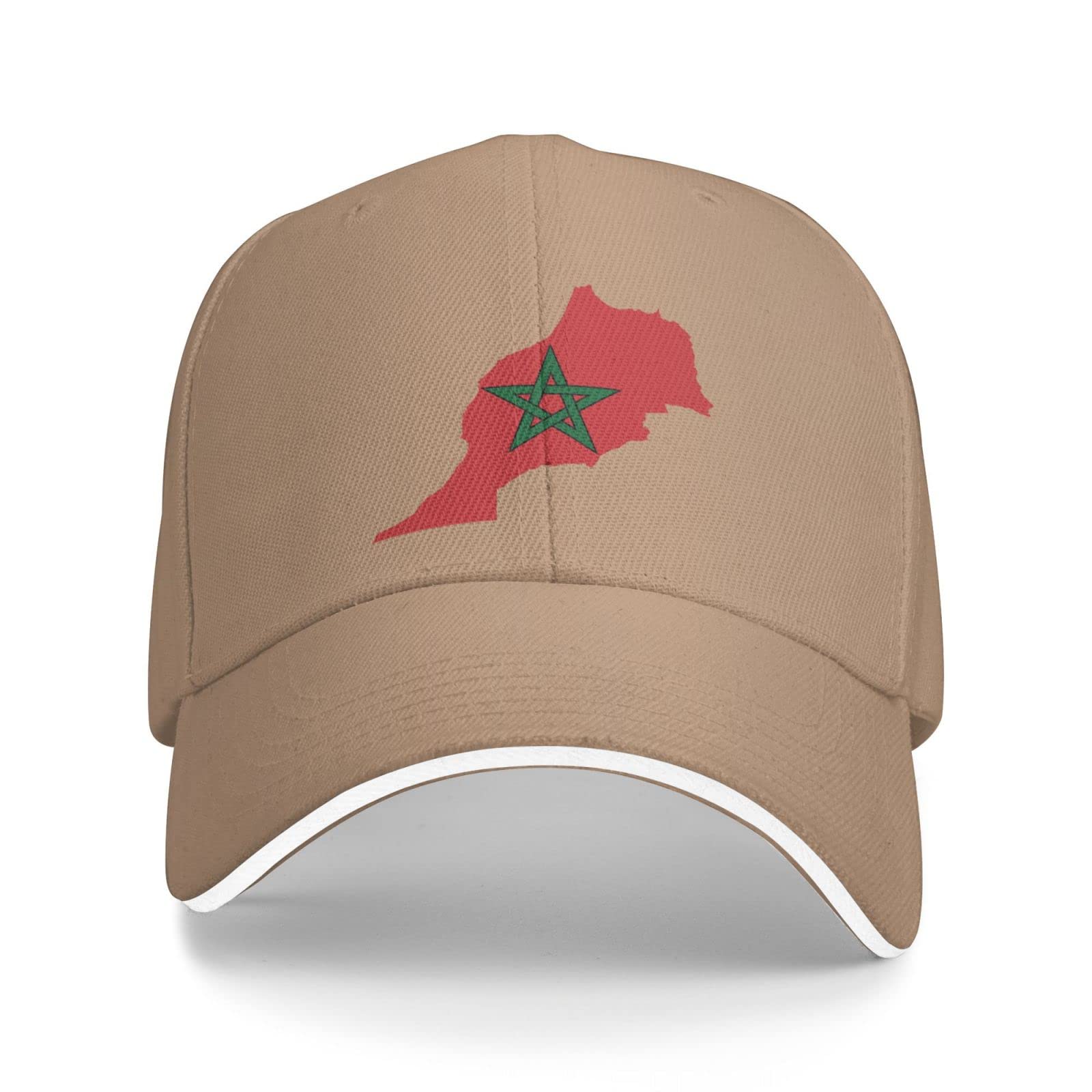 Morocco Flag Baseball Cap - Adjustable Trucker Hat for Golf, Outdoor & Casual Wear | Custom Design for Sports & Daily Use
