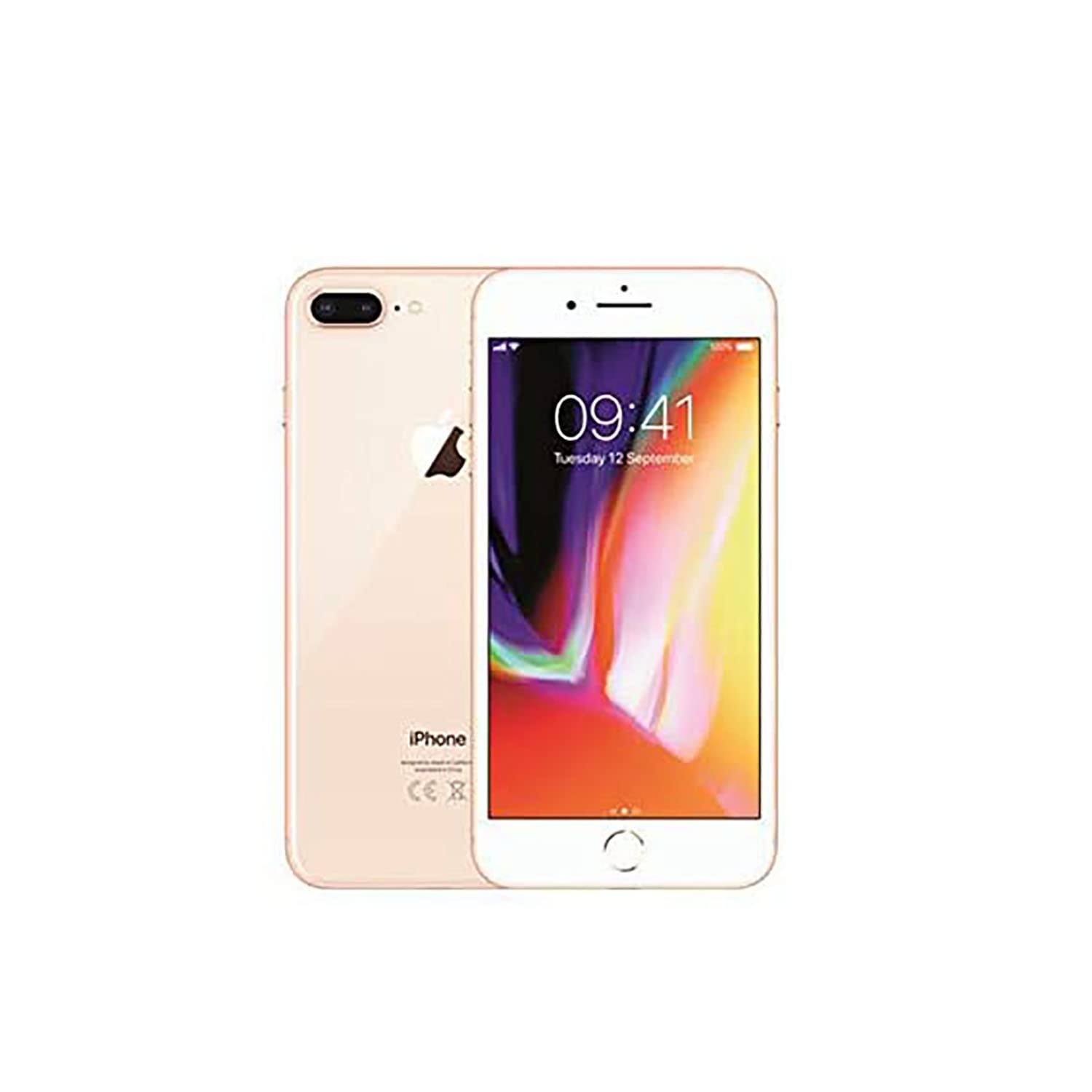 Apple iPhone 8 Plus 64GB Unlocked Smartphone - Premium Grade A Refurbished for Work, Travel & Daily Use