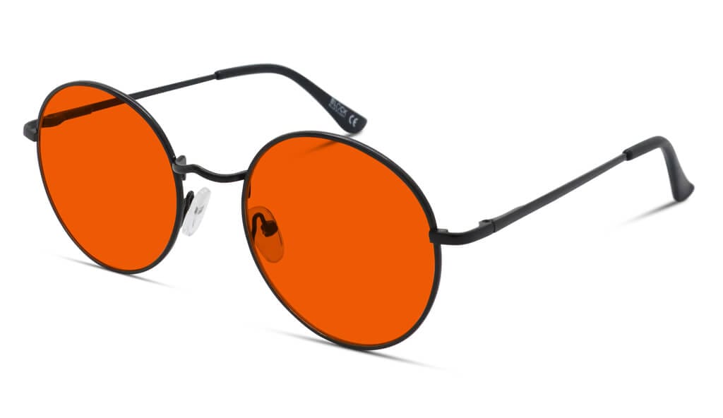 NightFall Elton Blue Light Blocking Glasses - Anti Eye Strain, Sleep Aid, UV Protection for Men & Women - Perfect for Reading, Gaming & Nighttime Use