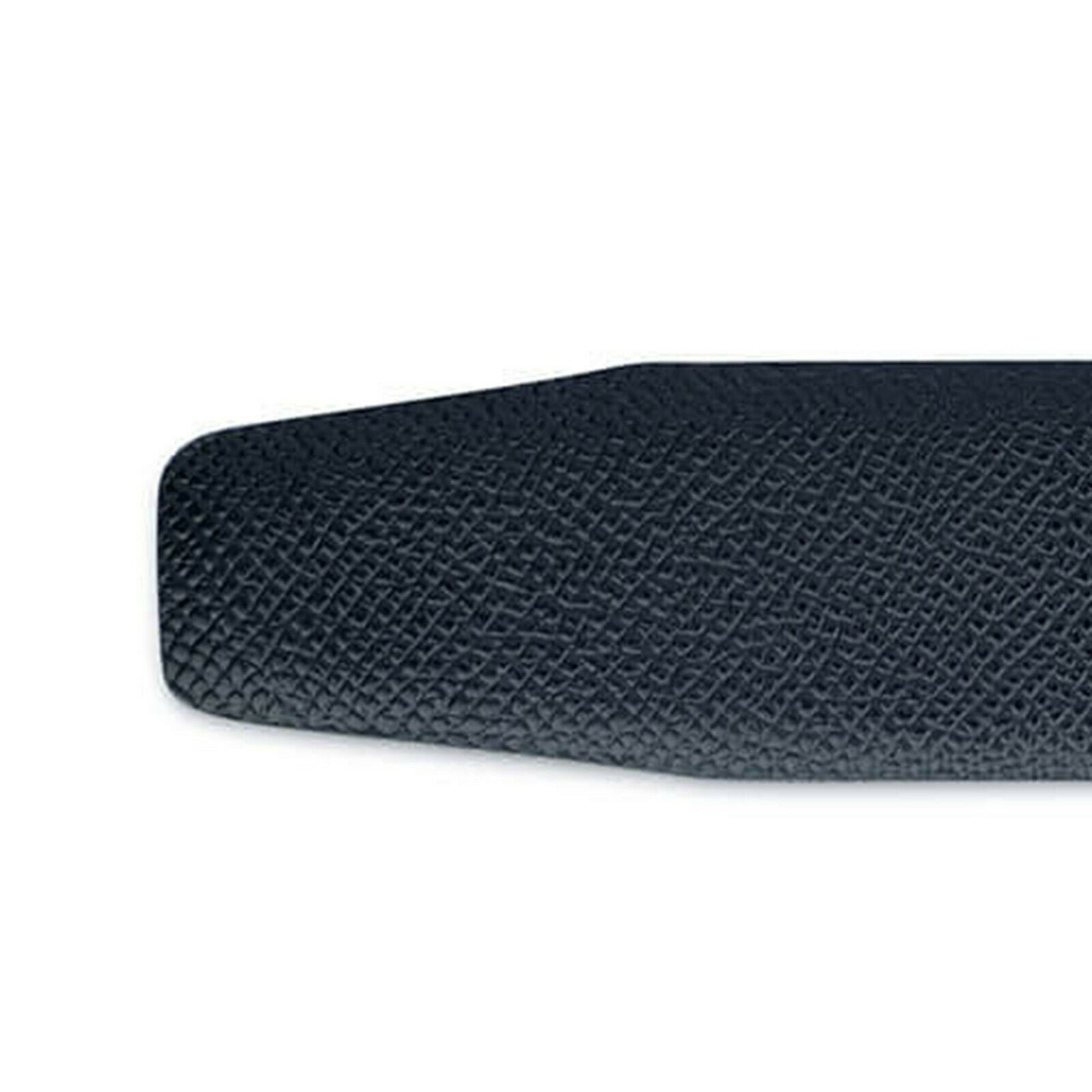 **Authentic Saffiano Leather Black Belt Strap 35mm for Louis Vuitton Buckle Replacement – Perfect for Casual, Business & Formal Outfits**
