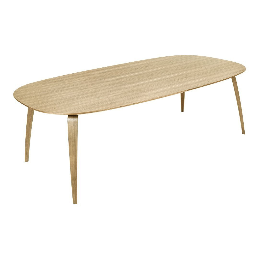 Gubi Elliptical Dining Table - Modern Scandinavian Design for Home & Restaurant Use