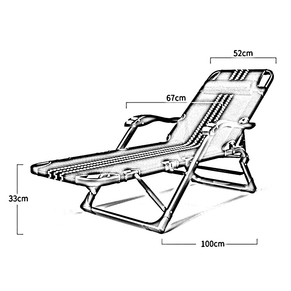 Premium Adjustable Reclining Patio Lounge Chair - Heavy Duty 440lbs Capacity Folding Textilene Chaise for Outdoor, Beach & Pool - Perfect for Sunbathing, Camping & Backyard Relaxation
