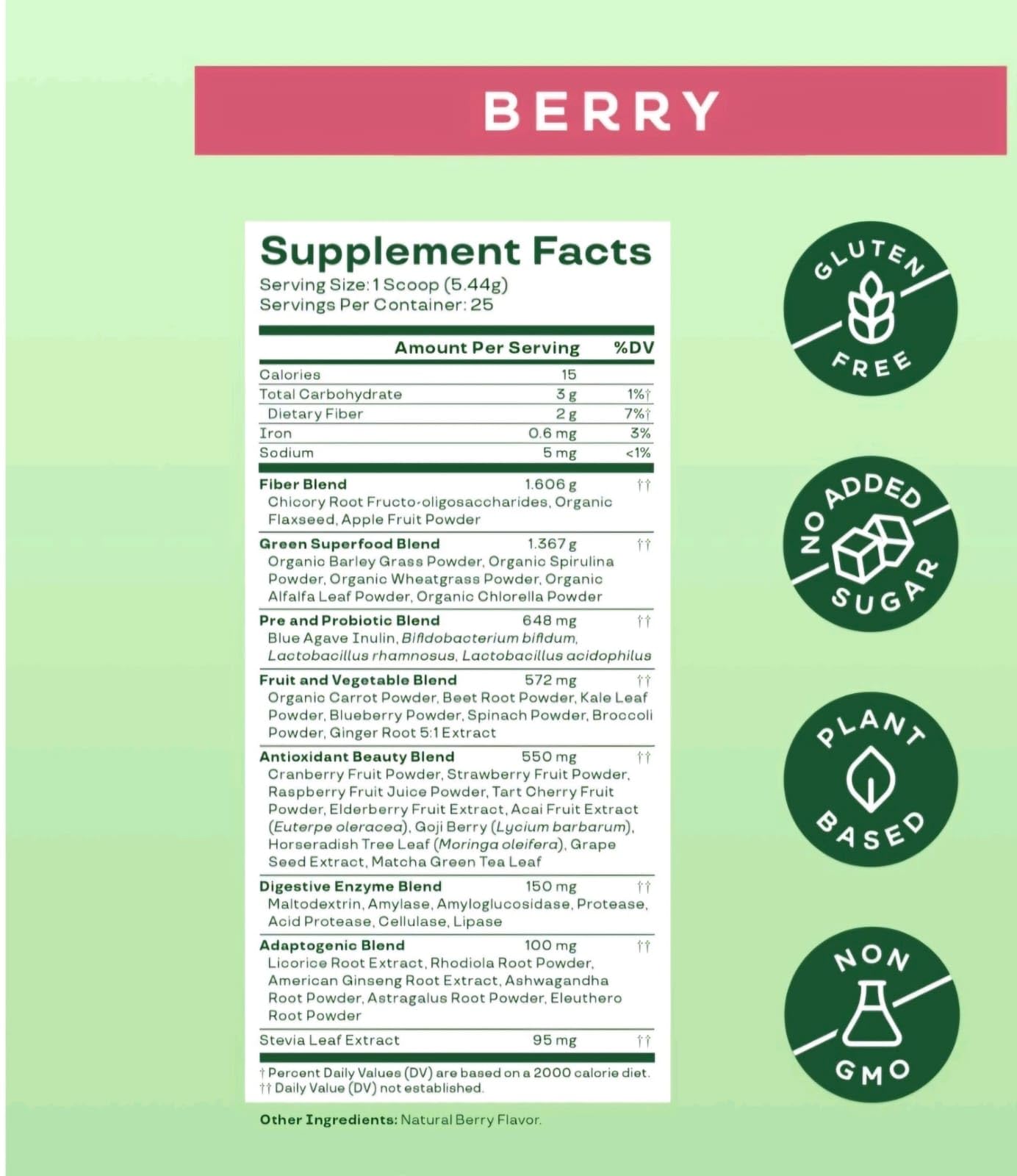 Generic Bloom 25 Servings Berry Flavor - Premium Dietary Supplement for Energy & Wellness - Perfect for Workouts, Travel & Daily Nutrition Boost