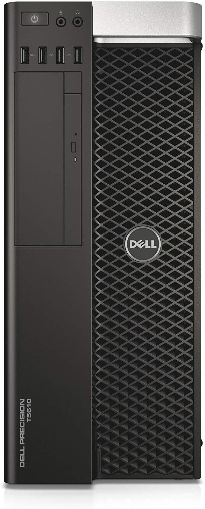 Dell Precision T5610 Workstation - Dual E5-2630 v2 2.6GHz, 12 Cores, 64GB RAM, 480GB SSD + 3TB HDD, NVIDIA Quadro K5000, Windows 10 Pro - Ideal for CAD, 3D Rendering & Video Editing