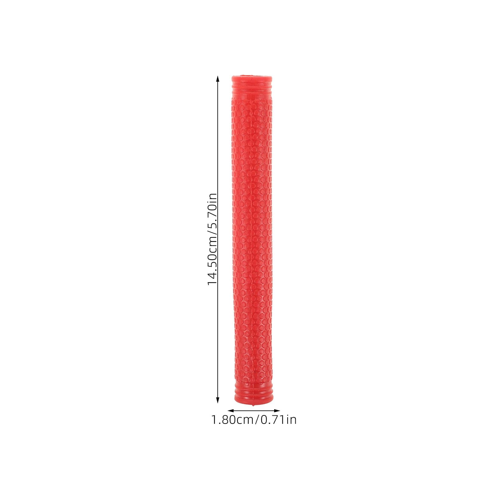 BESPORTBLE Fencing Training Sword Handle - Electric Epee Replacement Grip with Rubber Red Handle for Enhanced Grip and Comfort - Perfect for Fencing Practice and Competitive Matches