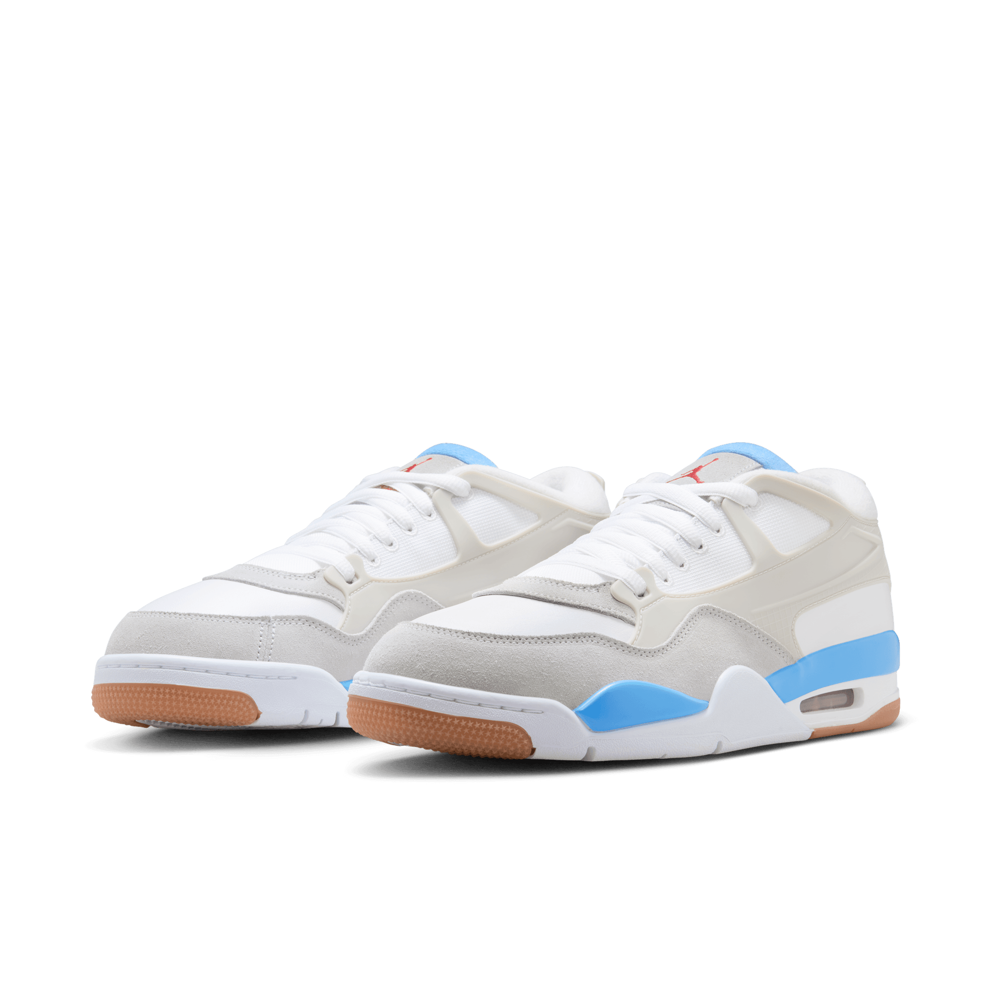 AIR JORDAN 4 Retro Men's Sneakers - White/Neutral Grey Basketball Shoes | Stylish Casual Wear & Game Day Performance Footwear