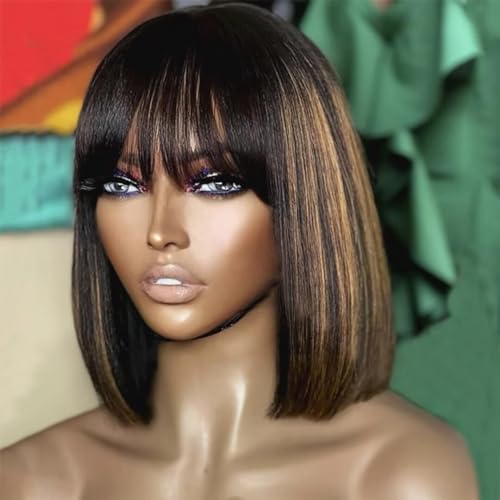 #1B/27 Bangs Wig