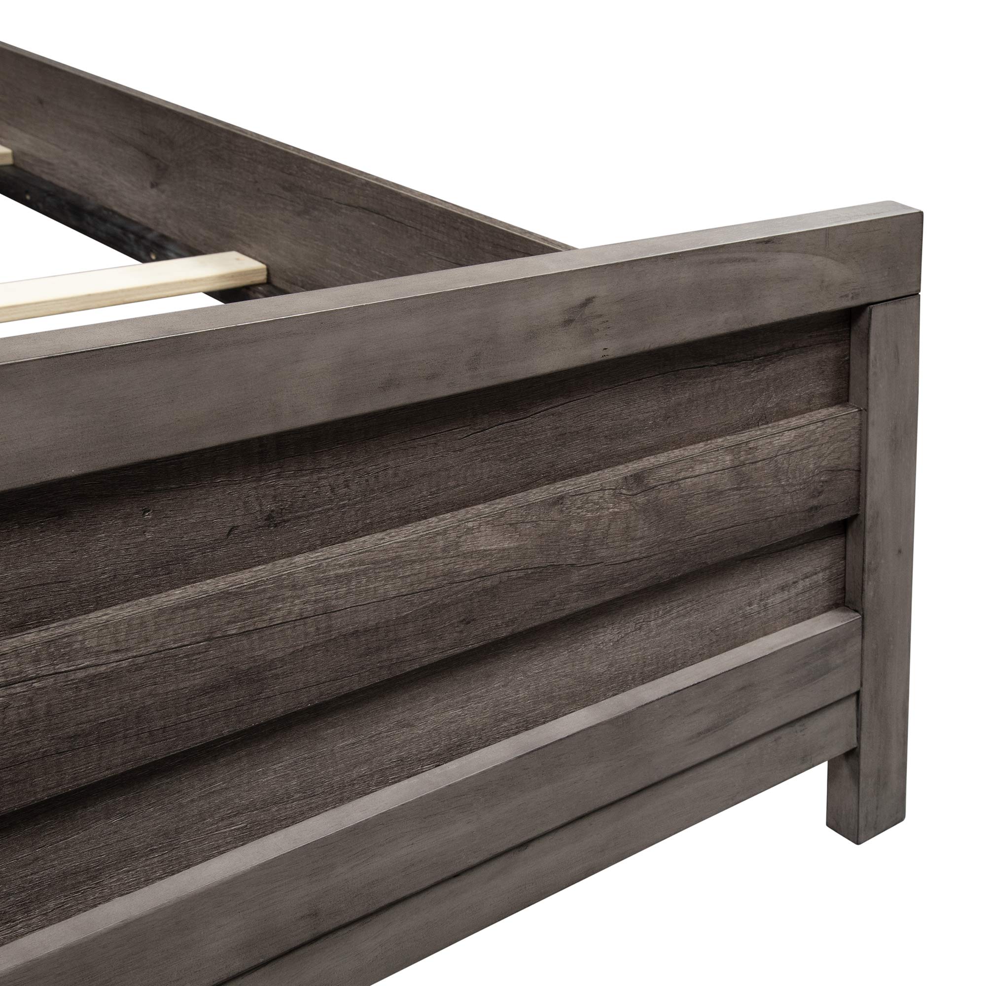 Tanners Creek Twin Panel Bed by Liberty Furniture - Solid Wood Frame for Kids & Teens - Perfect for Bedrooms, Guest Rooms & Dormitories
