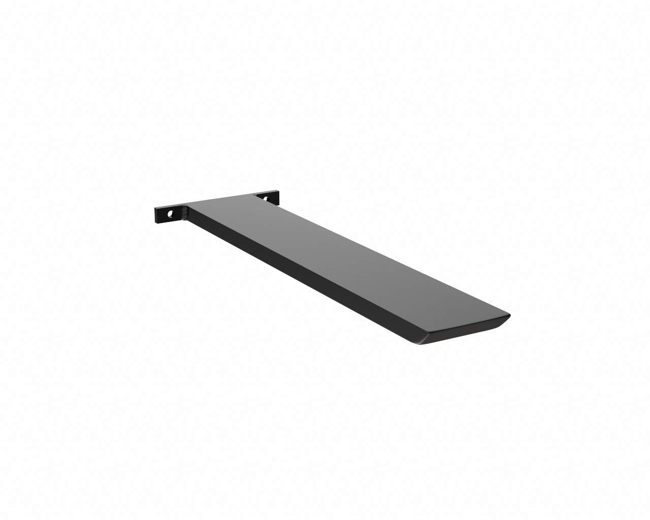 Heavy Duty 20 Inch Aluminum Floating Shelf Bracket - Solid Hidden Island Support for Countertops, DIY Projects, Wall Shelves & Kitchen Renovations - Made by The Original Granite Bracket (1 Count)