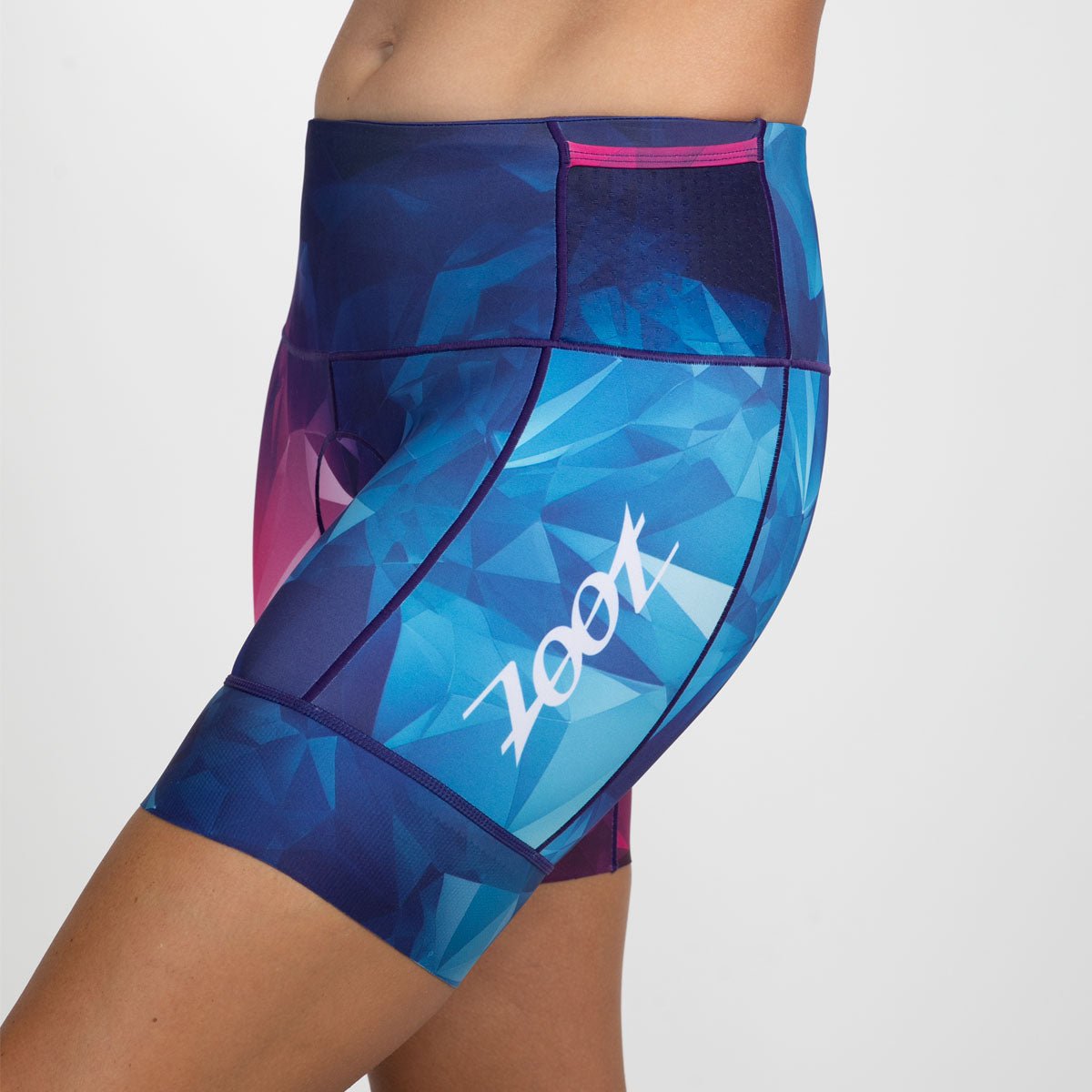 Women's Limited Edition Tri 6 Shorts with Crystal Details - Perfect for Yoga, Running & Gym Workouts