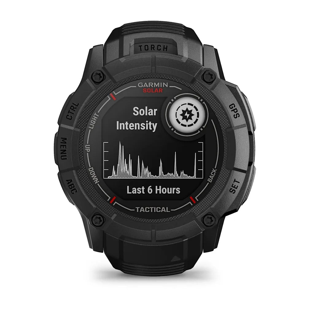 Garmin Instinct 2X Solar Tactical Smartwatch with Ballistic Calculator & NVG Compatibility - Rugged Outdoor GPS Watch for Hiking, Hunting & Military Use