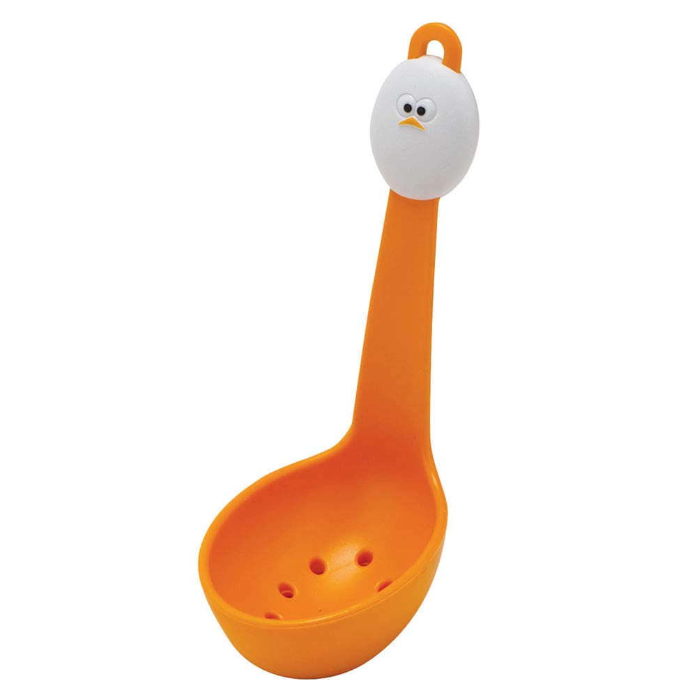 Joie Egg Boiling Spoon - Orange Kitchen Gadget for Perfect Boiled Eggs | Cooking Utensil for Breakfast & Meal Prep