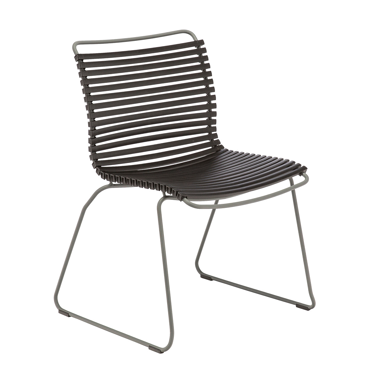 Click Outdoor Dining Chair - Lightweight Patio Chairs for Backyard, Garden, Poolside & Camping - Weather-Resistant Folding Chairs for Outdoor Entertaining