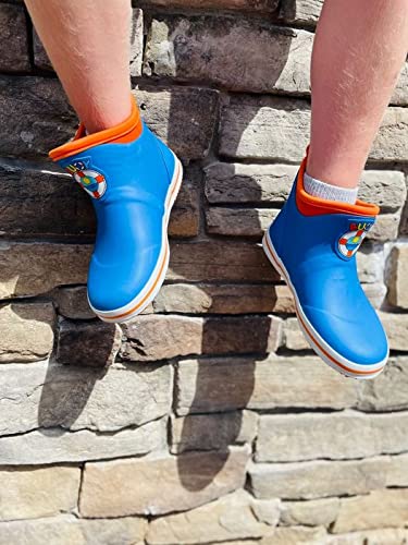 Buoy Boots Waterproof Toddler Rain Boots for Girls & Boys - Comfortable & Durable Kids' Rain Shoes for Outdoor Play, Puddle Jumping & Wet Weather